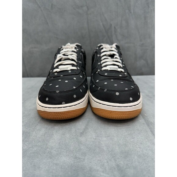 Nike Air Force 1 Low 07 LV8 Men's 13 Black Metallic Silver 718152-001 Shoes - Picture 5 of 12